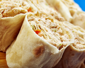 Chicken Taco Mexican Pinwheels