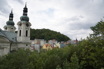 Obraz premium Church of St. Mary Magdalene in Carlsbad (Karloff Vary), Czech Republic