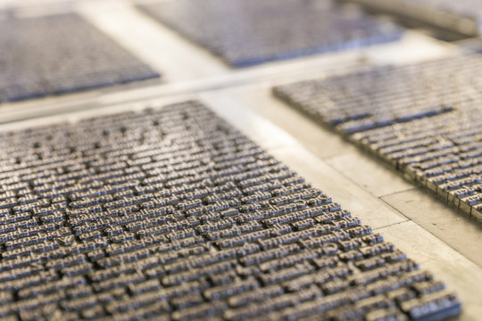 Buchdruck, Historische Druckplatten 