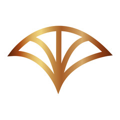 luxury elegant vintage ornament golden vector illustration