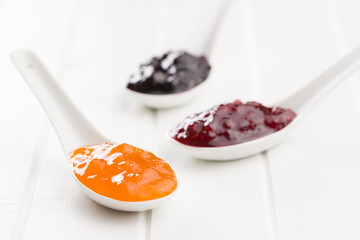 Tasty fruity jam.
