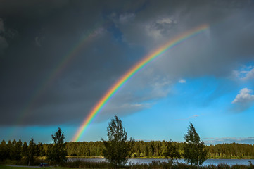 Double rainbow