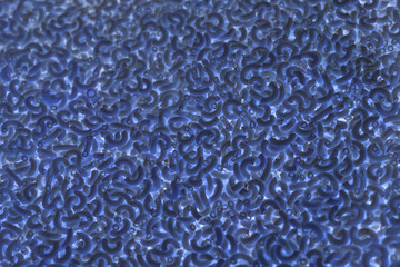 blue pasta background