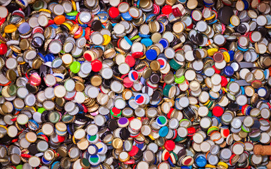 Pile of soda plugs