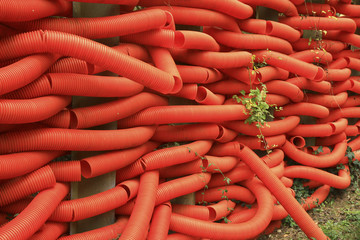 many red tubes