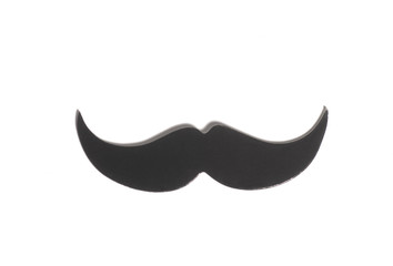 Black mustache icon style