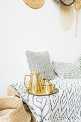 Modern minimal home interior design.