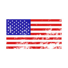Grange Flag of USA. Vector illustration