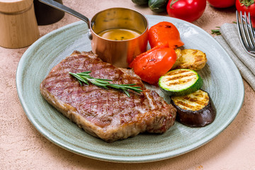 juicy Striploin Steak