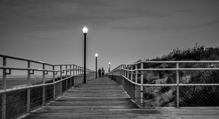 Obraz premium Sunset View from the Pier