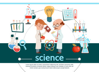Flat Science Composition