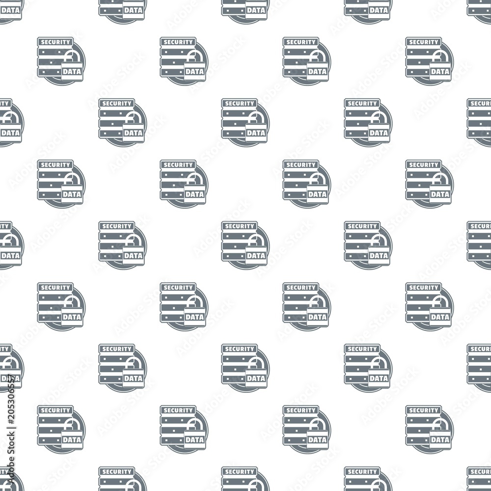 Poster lock data security pattern vector seamless repeat for any web design