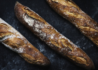 Close up of baguettes photography recipe idea
