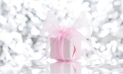 pink gift box