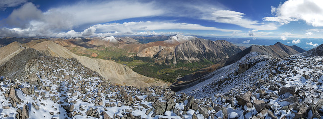 Mount Tabeguache Summit Panorama
