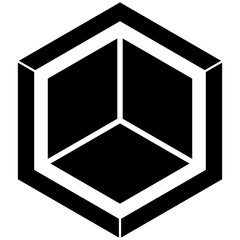 Hexagon cube construction structure concept