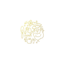 Fototapeta premium simple logo icon, design
