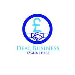 Obraz premium money deal logo