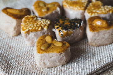 Homemade Healthy Thai Cereal cookies sometime called Singapore cookies or Singapore biscuits