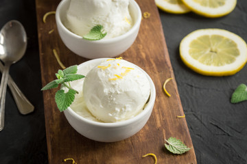 Lemon Ice Cream