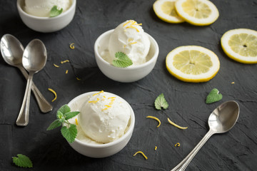 Lemon Ice Cream