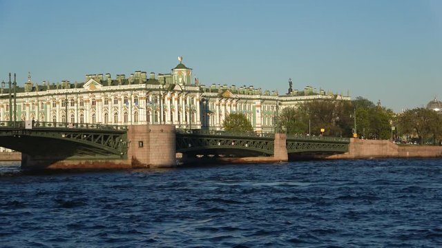Palace bridge. Saint Petersburg