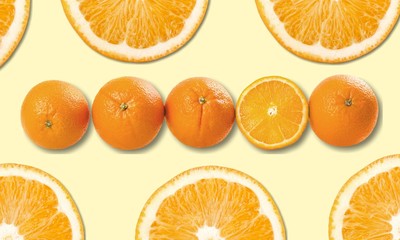 Orange.