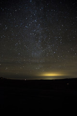 Fototapeta premium Star filled sky over San Juan Mountains shot in night of SW Colorado
