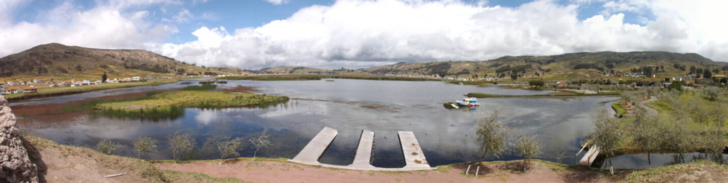 Laguna de Colta Chimborazo Comunidad Indigena
