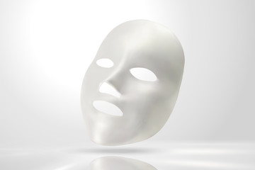 Facial mask mockup