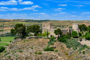view from the defensive walls of Toledo