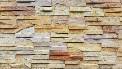 Obraz premium Stone floor wall background brick pattern gray backdrop 