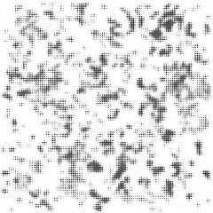 Monochrome halftone background
