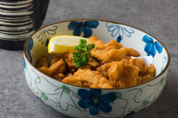 tori karaage japanese deep fried chicken