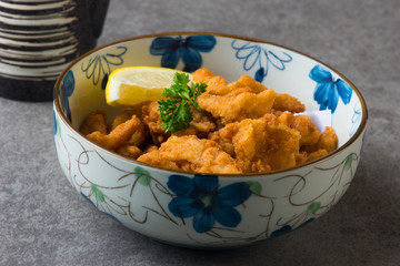 tori karaage japanese deep fried chicken