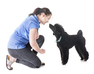 dog, owner and obedience