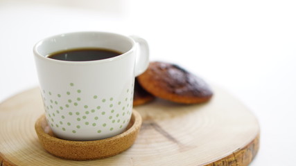 healthy biscuits standing on a white background
