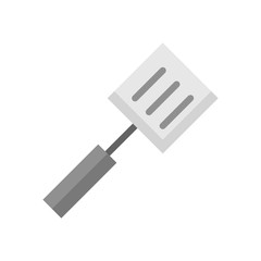 Turner cooking utensil, flat design vector