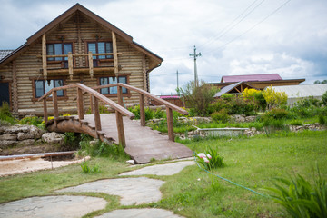 landscape design near the house