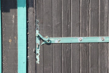 texture porte bois cabane ostréicole