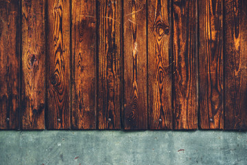 Rustic brown wooden background