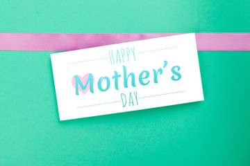 Happy mother's day greeting card