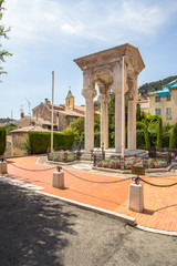 Obraz premium Old town Menton in Provence, France