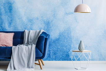 Pink and blue living room © Photographee.eu