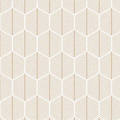 Printed kitchen splashbacks Gold abstract geometric Art deco, elegant, retro, vector pattern.