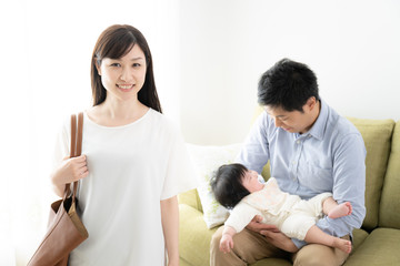 Fototapeta premium 家族イメージ