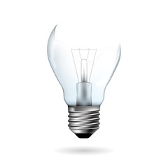 Vector drawn light bulb