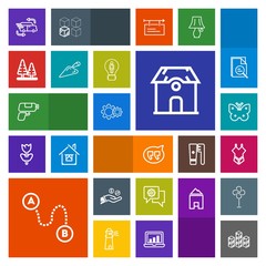 Modern, simple, colorful vector icon set with business, gun, insect, fly, bikini, travel, swimsuit, architecture, butterfly, storehouse, fast, summer, finance, point, mobile, woman, pistol, wing icons