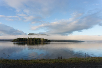 norway island sunrise
