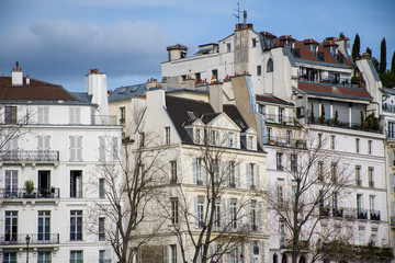 Obraz premium Les façades de Paris